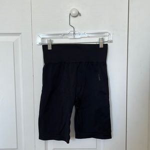 Black Flex Gymshark Biker Shorts medium